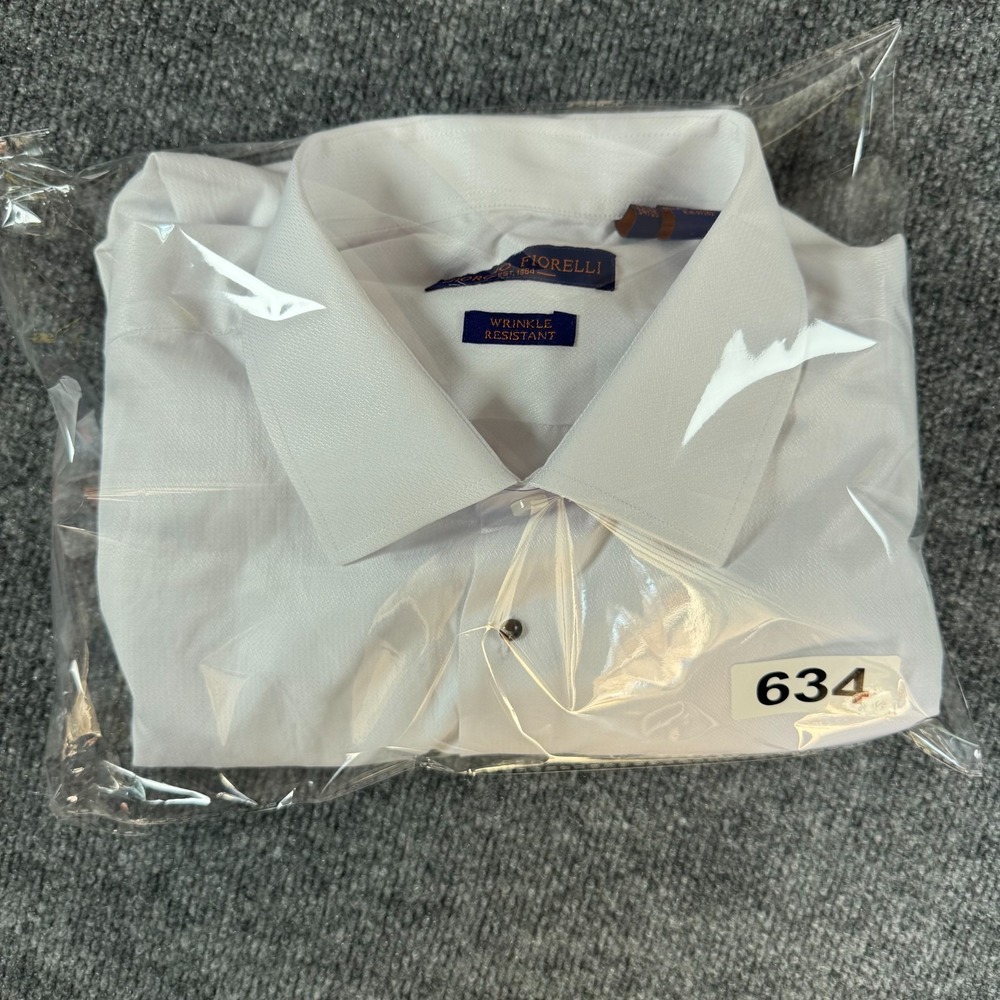 Giorgio Fiorelli White Dress Shirt (Classic tux-shirt). 16.5, 34/35. NEW - Picture 10 of 10